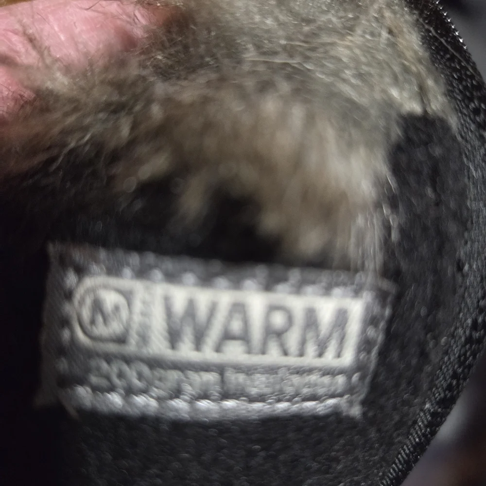 Merrell Black Winter Rain Boots with Fur Trim - Picture 8 of 9